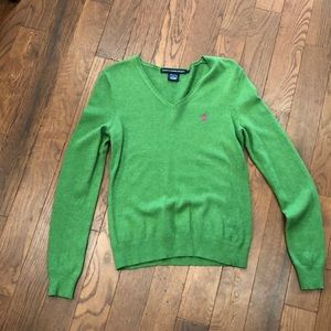 Green polo sweater 💚